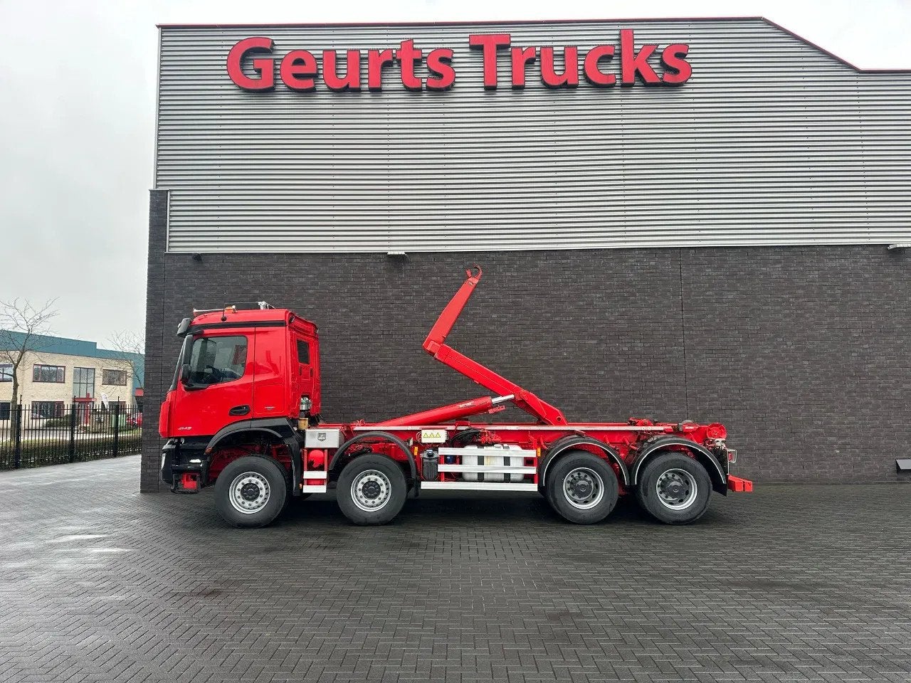 Mercedes-Benz Arocs 8X4 VDL S-30-6600 HAAKARMSYSTEEM/ABROLLK, Achterwielaandrijving, Euro 6, Mercedes-Benz, Diesel