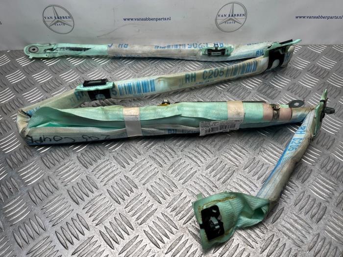 Airbag hemel rechts van een Mercedes C-Klasse, Gebruikt, -, -, 3 maanden garantie