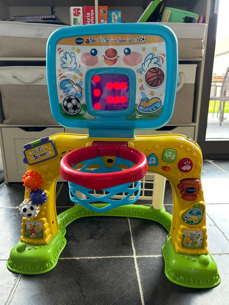 Vtech sport & scoor speelplaats, Kinderen en Baby's, Speelgoed | Vtech, Ophalen, Zo goed als nieuw