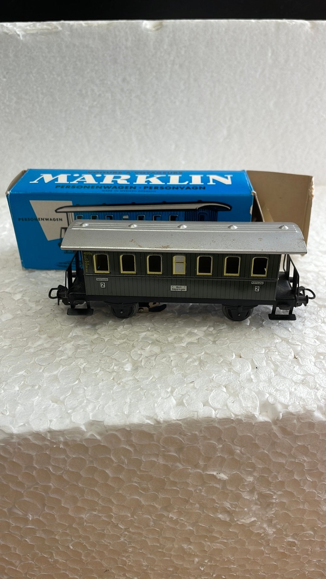 Marklin wagon 4040, Ophalen of Verzenden, Zo goed als nieuw, Wagon