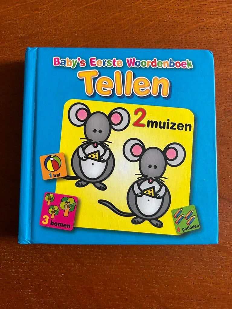 Kinderboek peuter. Baby’s eerste woordenboek Tellen., Ophalen of Verzenden, Zo goed als nieuw