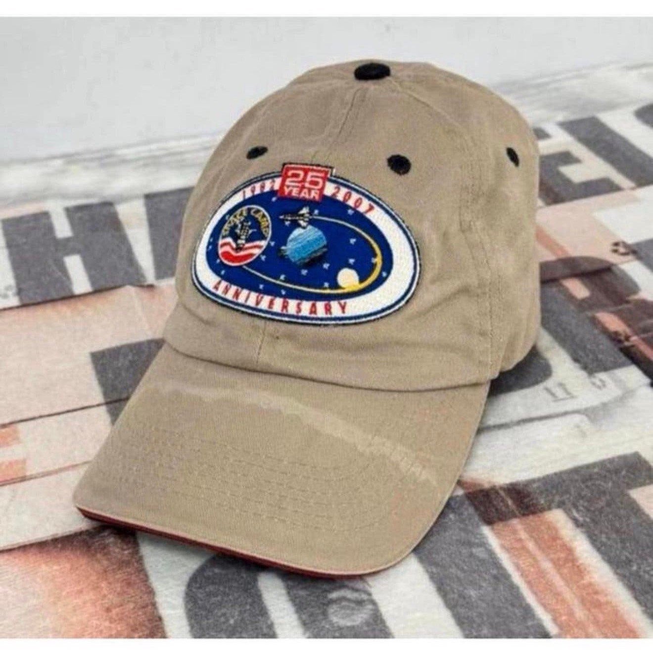 Original NASA Pet 25th Anniversary 1982-2007 Space Camp, Ophalen of Verzenden, Zo goed als nieuw, Pet