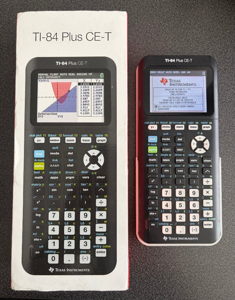Grafische rekenmachine Texas Instruments TI-84 plus CE-T, Diversen, Ophalen, Grafische rekenmachine, Gebruikt