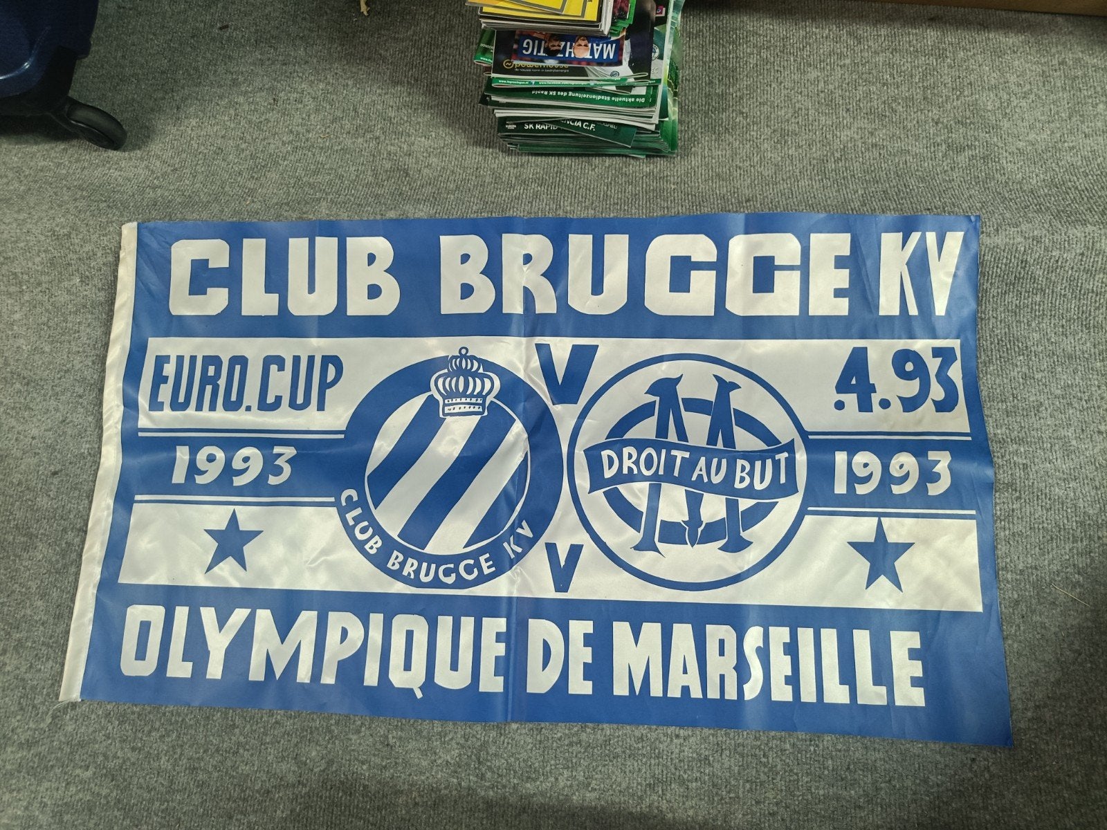 Club Brugge - MARSEILLE, Ophalen of Verzenden