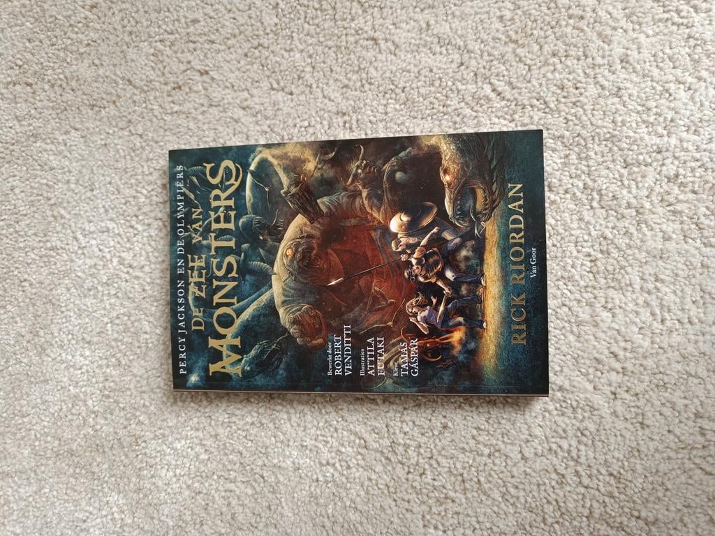 Rick Riordan - De zee van monsters, Ophalen, Rick Riordan