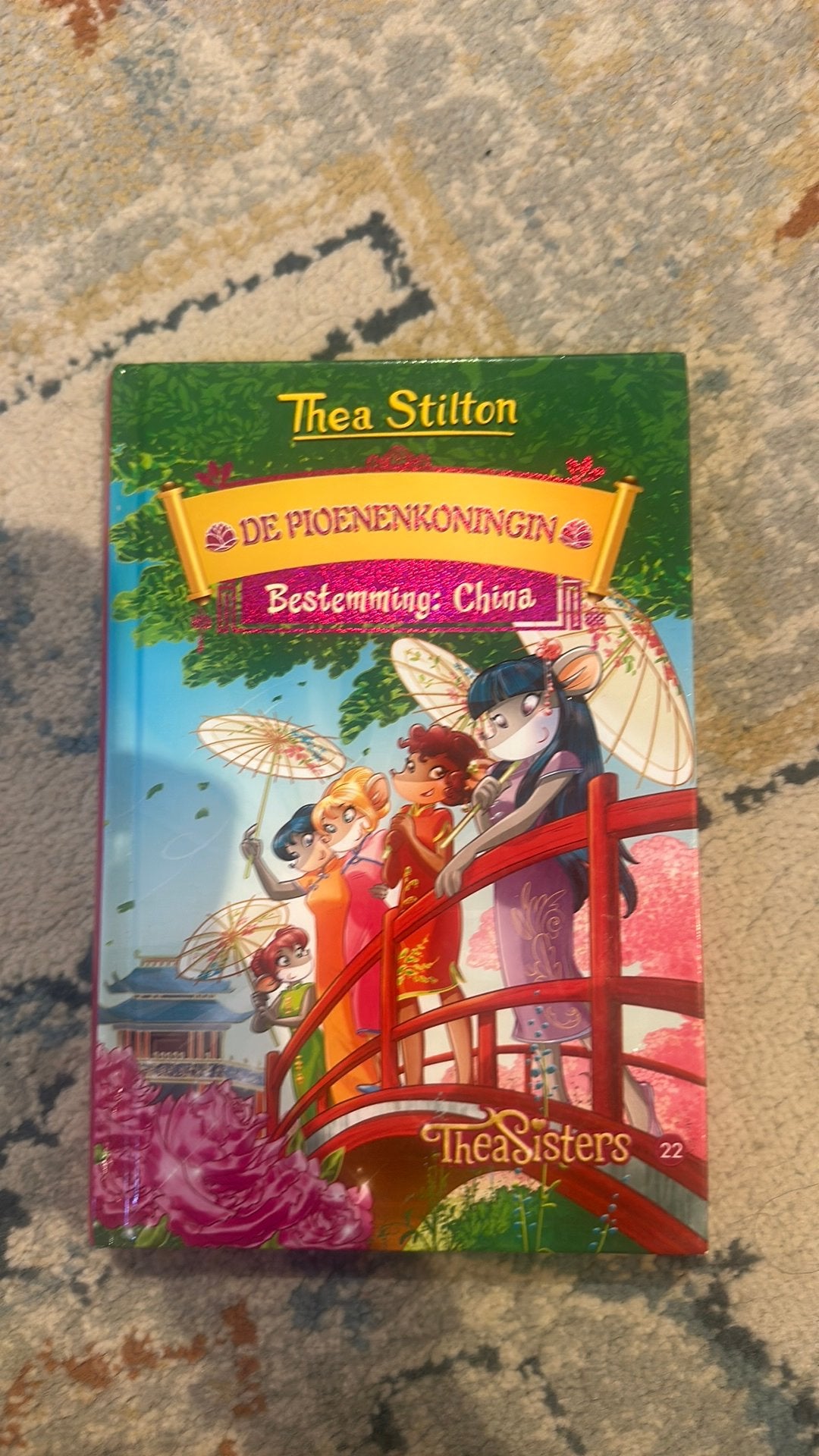 Thea Stilton - De Pioenenkoningin, Livres, Enlèvement ou Envoi, Thea Stilton