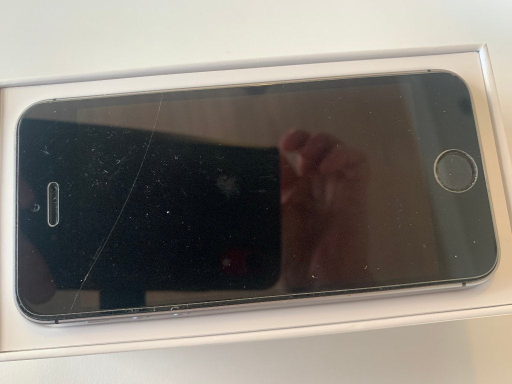 IPHONE SE 32GB 2016 zilver model A1723, Telecommunicatie, Mobiele telefoons | Apple iPhone, Ophalen, Gebruikt, Zilver, 32 GB