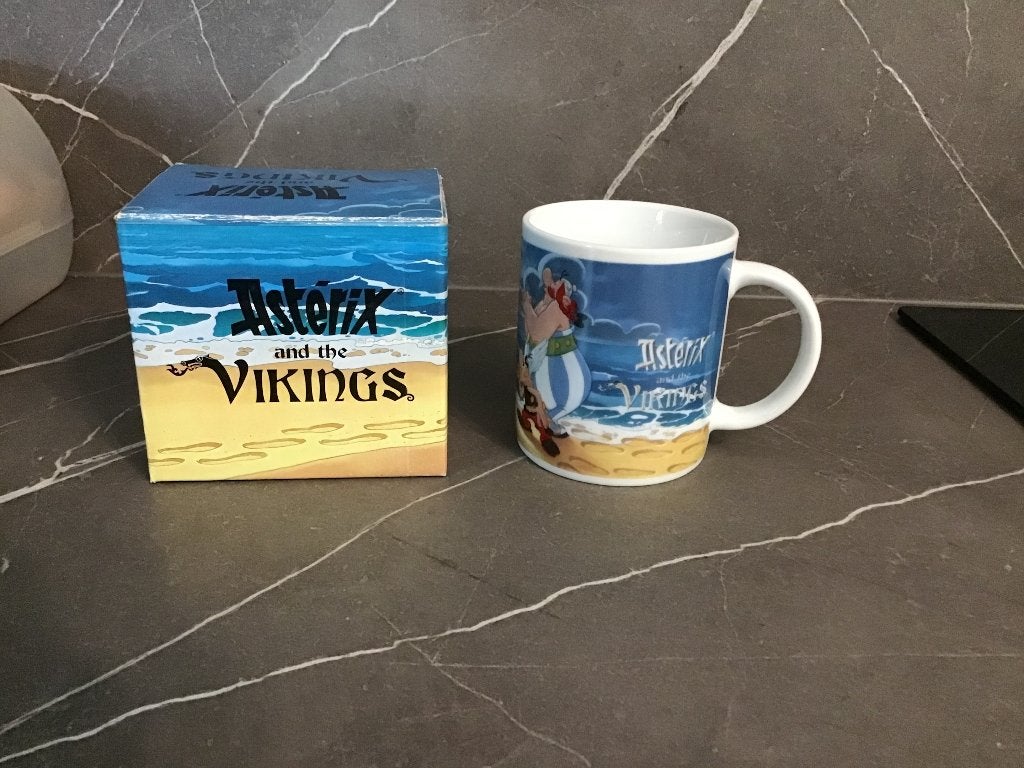 mok Asterix and the vikings, Verzamelen, Ophalen of Verzenden, Asterix en Obelix, Nieuw, Gebruiksvoorwerp