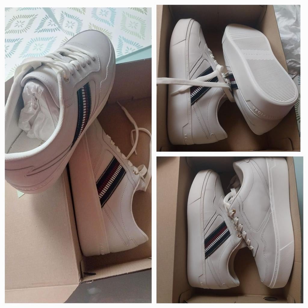 Chaussures Tommy couleur blanche taille 39 neuves