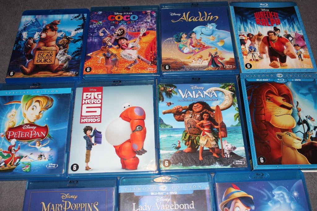 Blu-ray Disney 7,50 per stuk, Gebruikt, Film, Nederlands, Ophalen of Verzenden