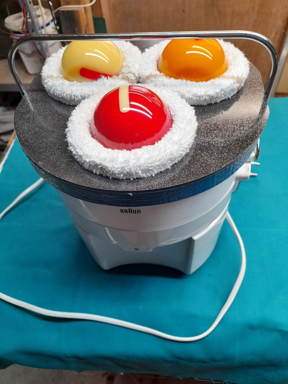 biljartballen poetsmachine polijstm, Ophalen of Verzenden