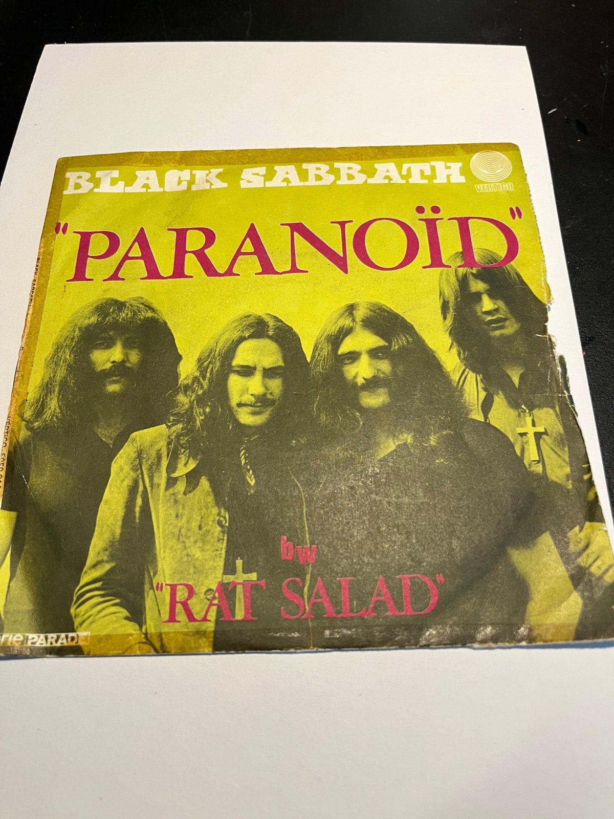 Black sabbath paranoid, Ophalen of Verzenden, Gebruikt