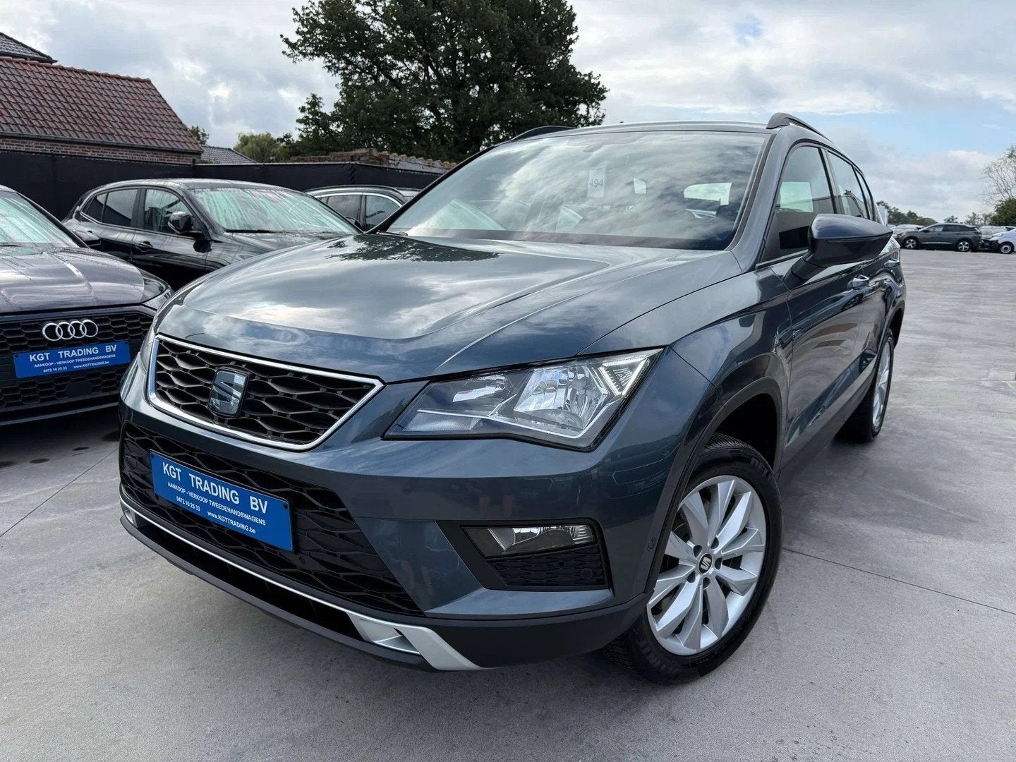 SEAT Ateca 1.0 TSI 115PK NAVIGATIE BLUETOOTH PARKEERSENSOREN, Argent ou Gris, Achat, 1280 kg, Euro 6