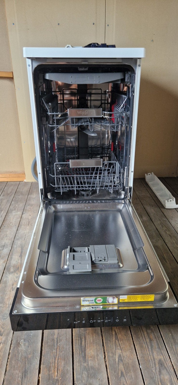 Whirlpool WSFO 3023 PF vrijstaande vaatwasser, Elektronische apparatuur, Vaatwasmachines, Ophalen, Zo goed als nieuw, 85 tot 90 cm