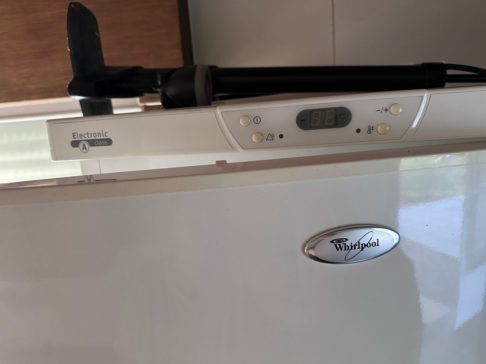 Whirlpool diepvries, Enlèvement, Utilisé