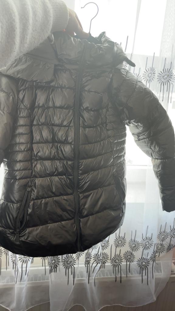 Grijze regenjas, Kleding | Dames, Jassen | Winter, Ophalen, Zo goed als nieuw