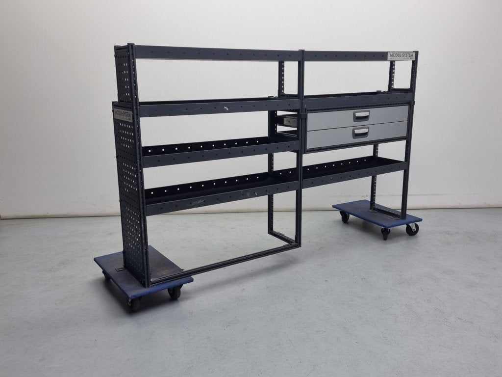 Modul-System bedrijfswagen inrichting