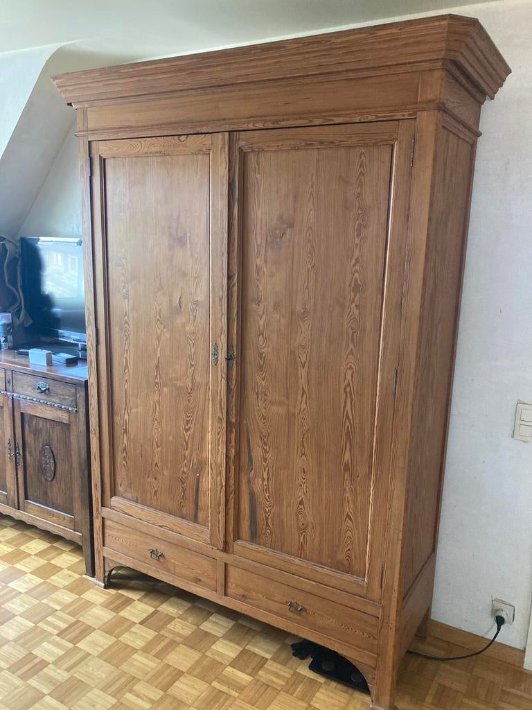 Grote oude antieken Kast herenhuis, Antiek en Kunst, Ophalen