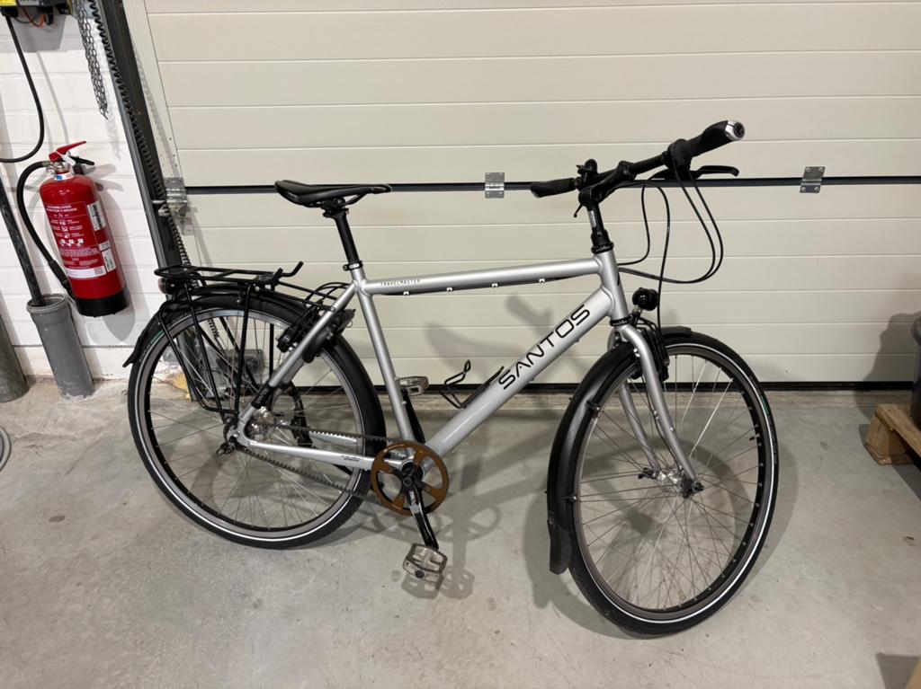 Santos Travelmaster 2.8 - 53cm - Rohloff, Fietsen en Brommers, Gebruikt, Velgrem, Versnellingen, 53 tot 57 cm