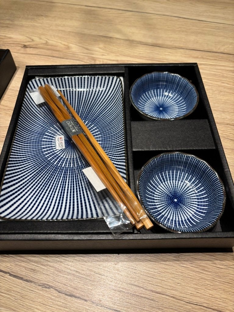 Tokyo Design Studio Kotobuki Sushi Servies, Huis en Inrichting, Keuken | Servies, Ophalen, Zo goed als nieuw, Keramiek, Aziatisch