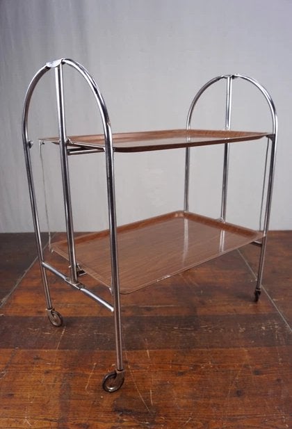 Opvouwbare Bar Trolley van Bremshey & Co., jaren 60, Ophalen of Verzenden
