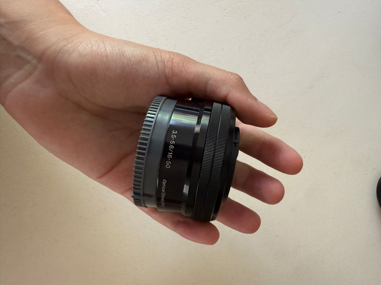 Sony E 16-50mm F/3.5-5.6 PZ OSS II objectief, Audio, Tv en Foto, Ophalen, Zo goed als nieuw