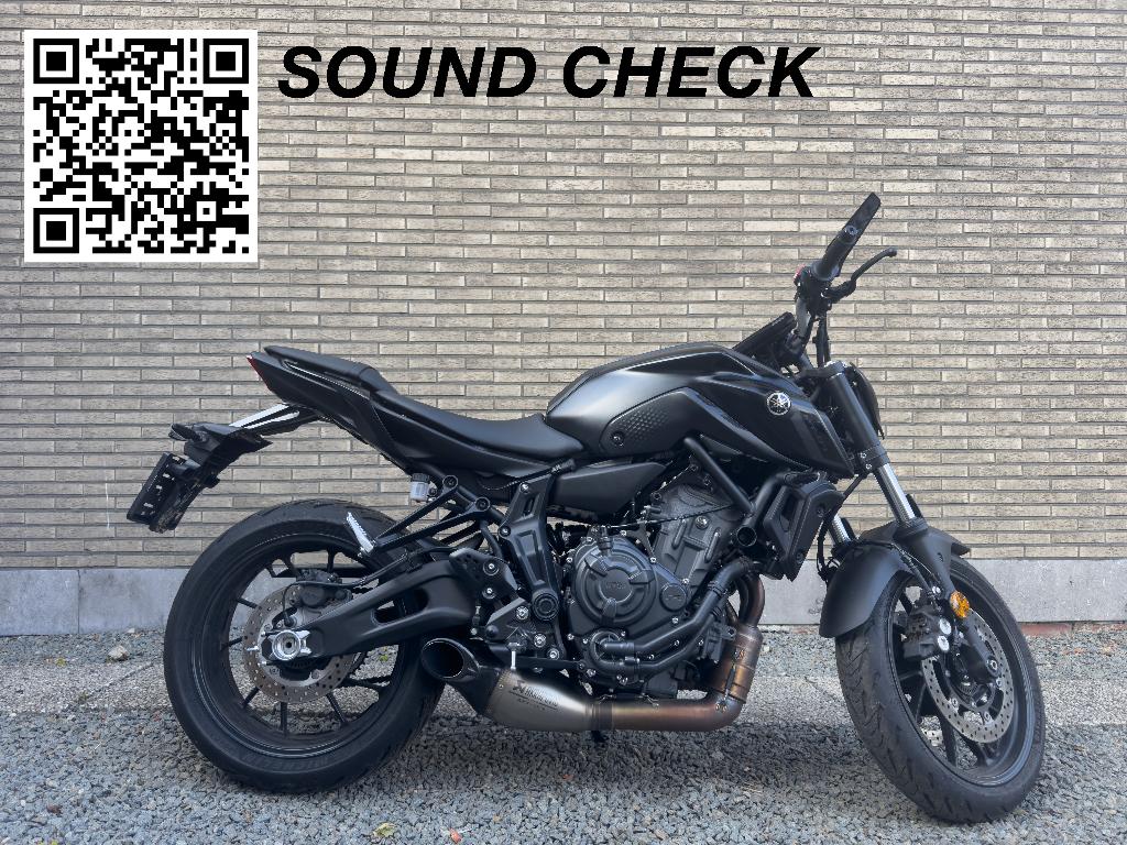 Yamaha MT-07 A2 – 2.620 km – Akrapovič, Motos, Occasion, 2 cylindres, Particulier, Permis Moto A2 minimum
