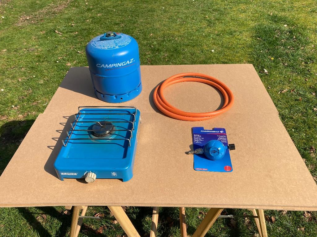 Campinggaz fles, Ophalen, Zo goed als nieuw