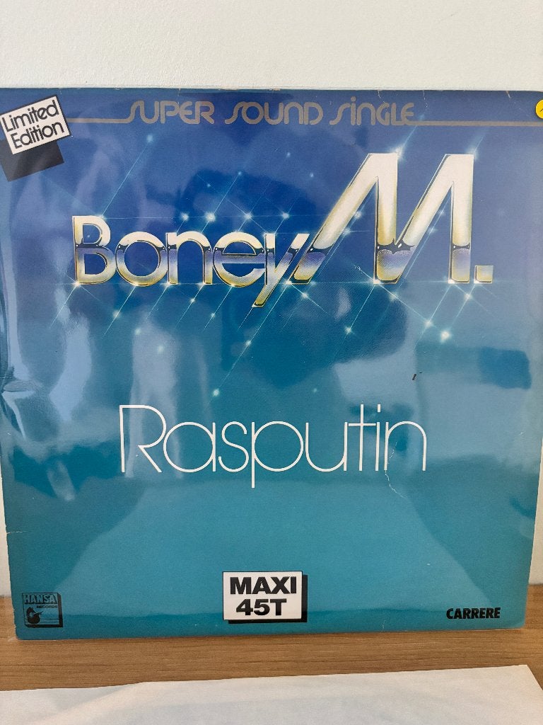 Maxi Single - Boney M. - Rasputin, LP, Gebruikt, Pop, Ophalen of Verzenden