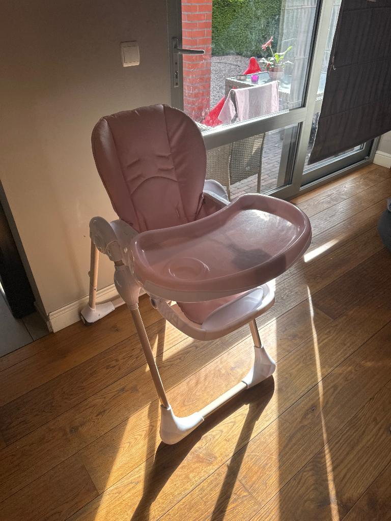 Chaise haute réglable pour bébé, Enfants & Bébés, Enlèvement, Utilisé, Chaise pliante, Plateau amovible