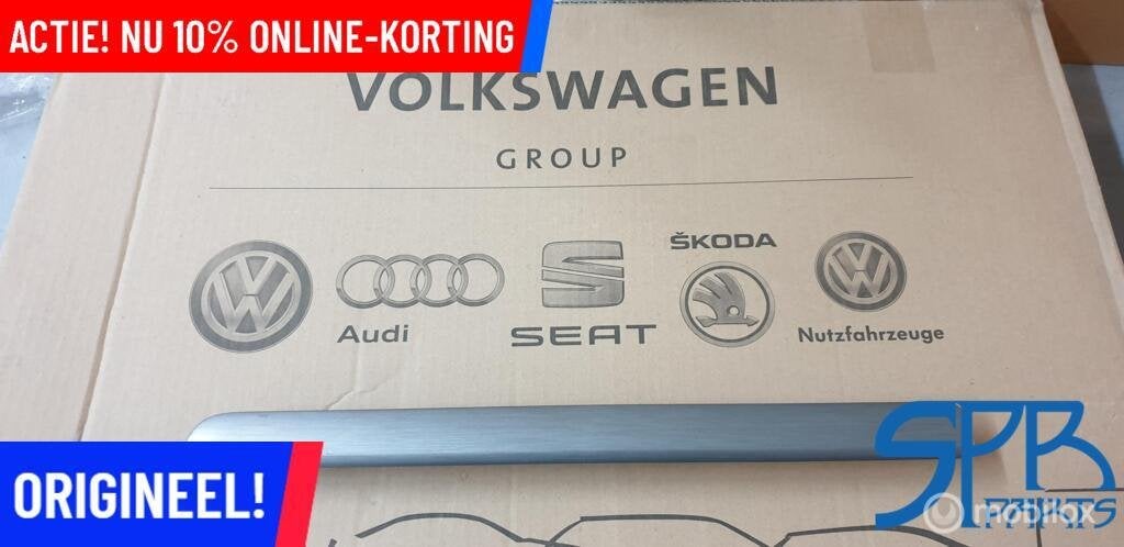 GOLF 7 SIERLIJST SIERSTRIP TRIM DASHBOARD 5G1858418B Grijs, Auto-onderdelen, Interieur en Bekleding, Gebruikt, Volkswagen, Ophalen of Verzenden