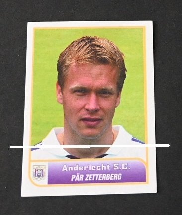 Panini Football 2004 RSC Anderlecht Par Zetterberg, Envoi, Neuf, Affiche, Image ou Autocollant