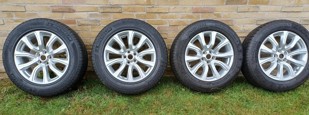 4 velgen LAND ROVER (met banden) 18", Autos : Pièces & Accessoires, Pneus & Jantes, Pneus hiver, Véhicule de tourisme, 18 pouces