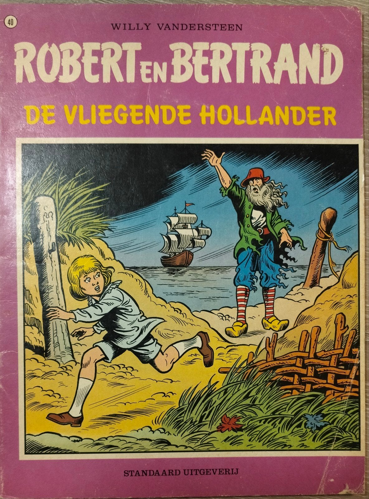 De vliegende Hollander, Eén stripboek, Ronald van Riet, Ophalen, Gelezen