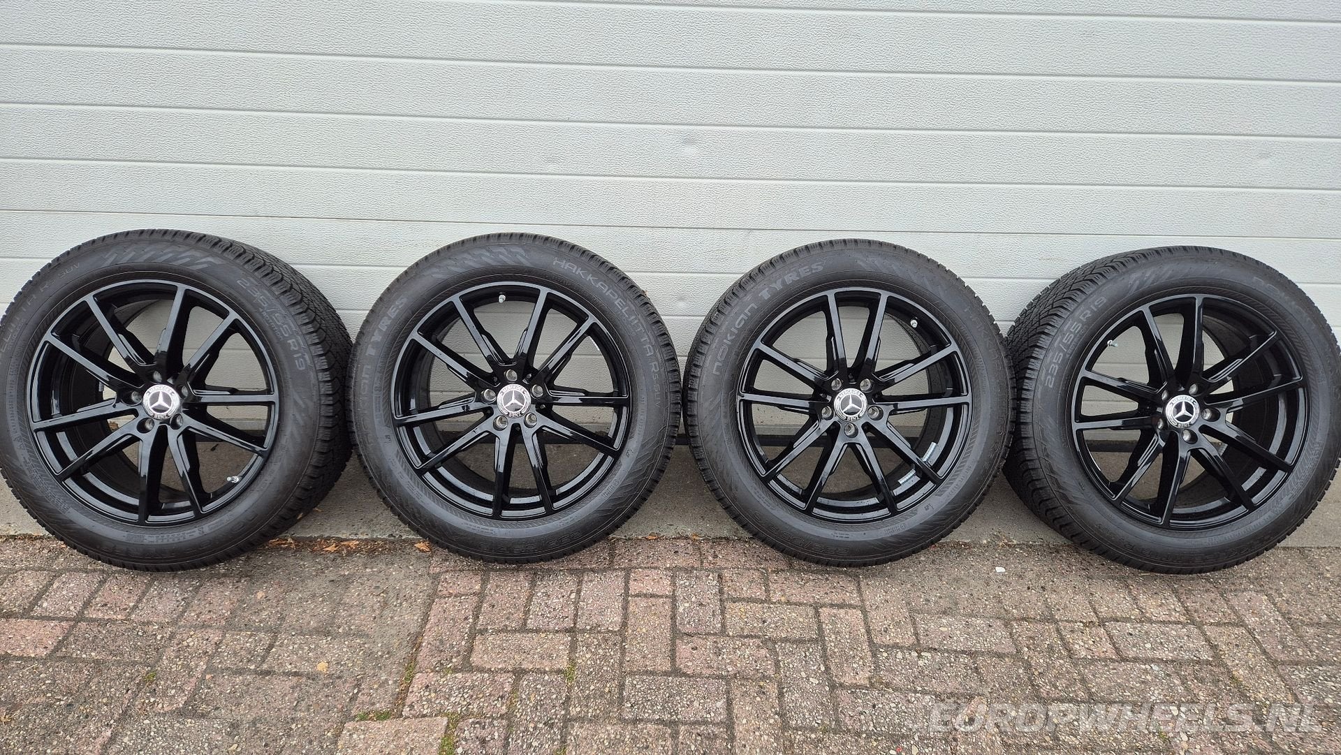 19 inch Mercedes EQE SUV X294 velgen nieuwe winterbanden, Auto-onderdelen, Banden en Velgen, 19 inch, Gebruikt, -, -
