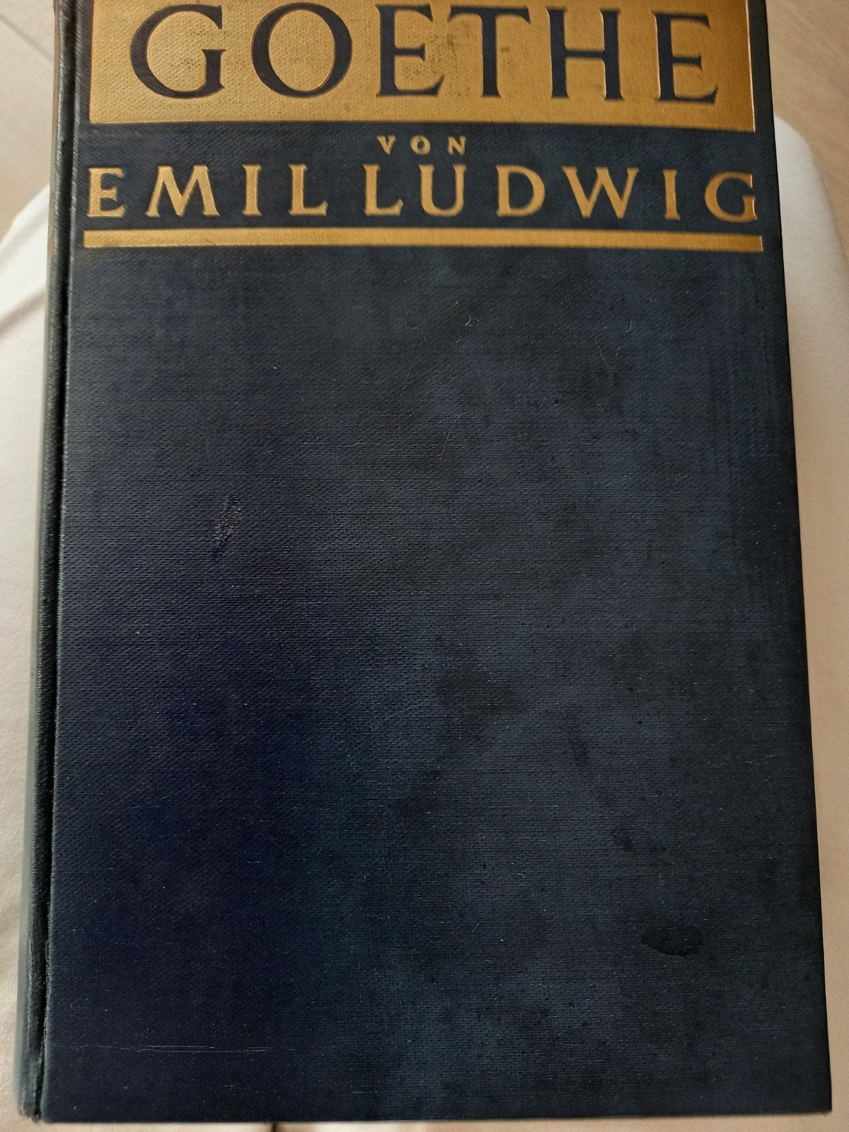 Goethe von Emil Ludwig, Boeken, Ophalen of Verzenden
