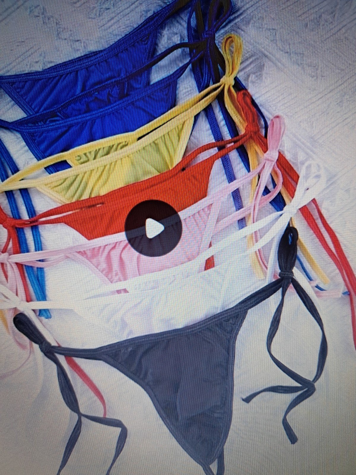 Mooie paarse string voor heren, sexy one size, Ophalen
