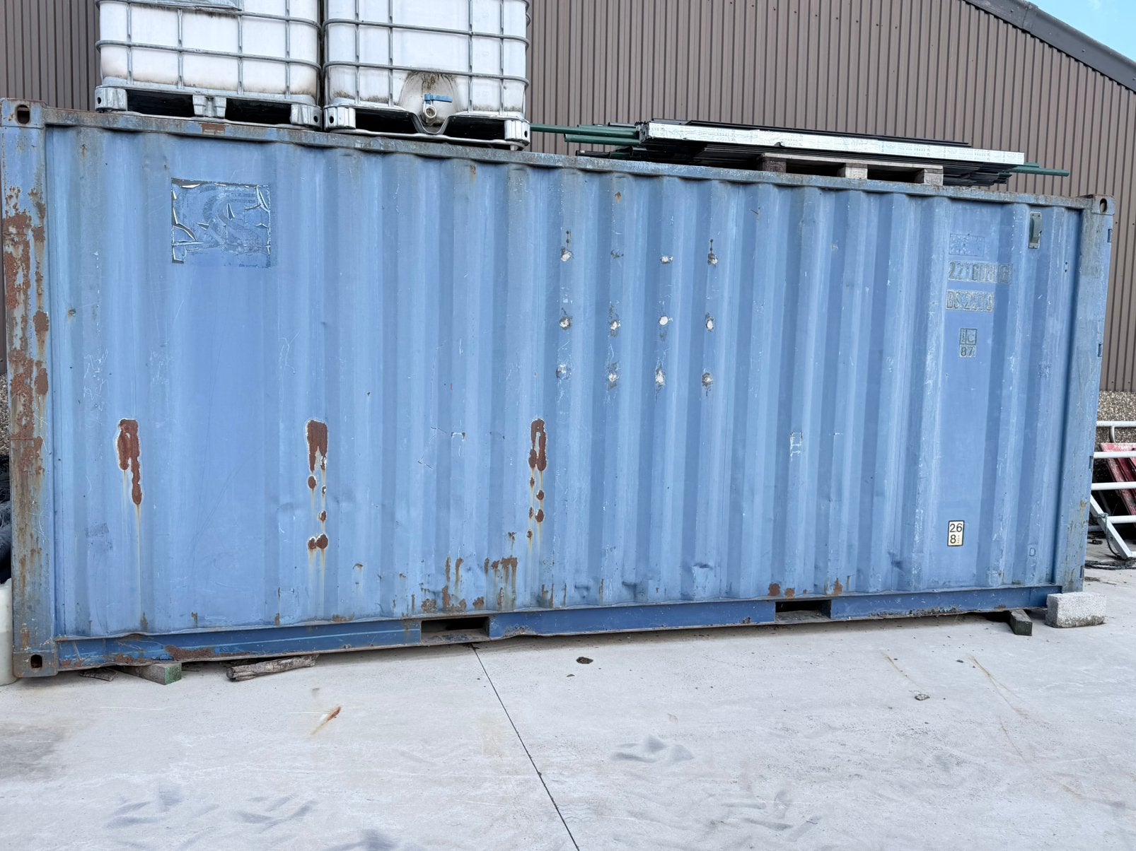 Conteneur maritime, Bricolage & Construction, Enlèvement