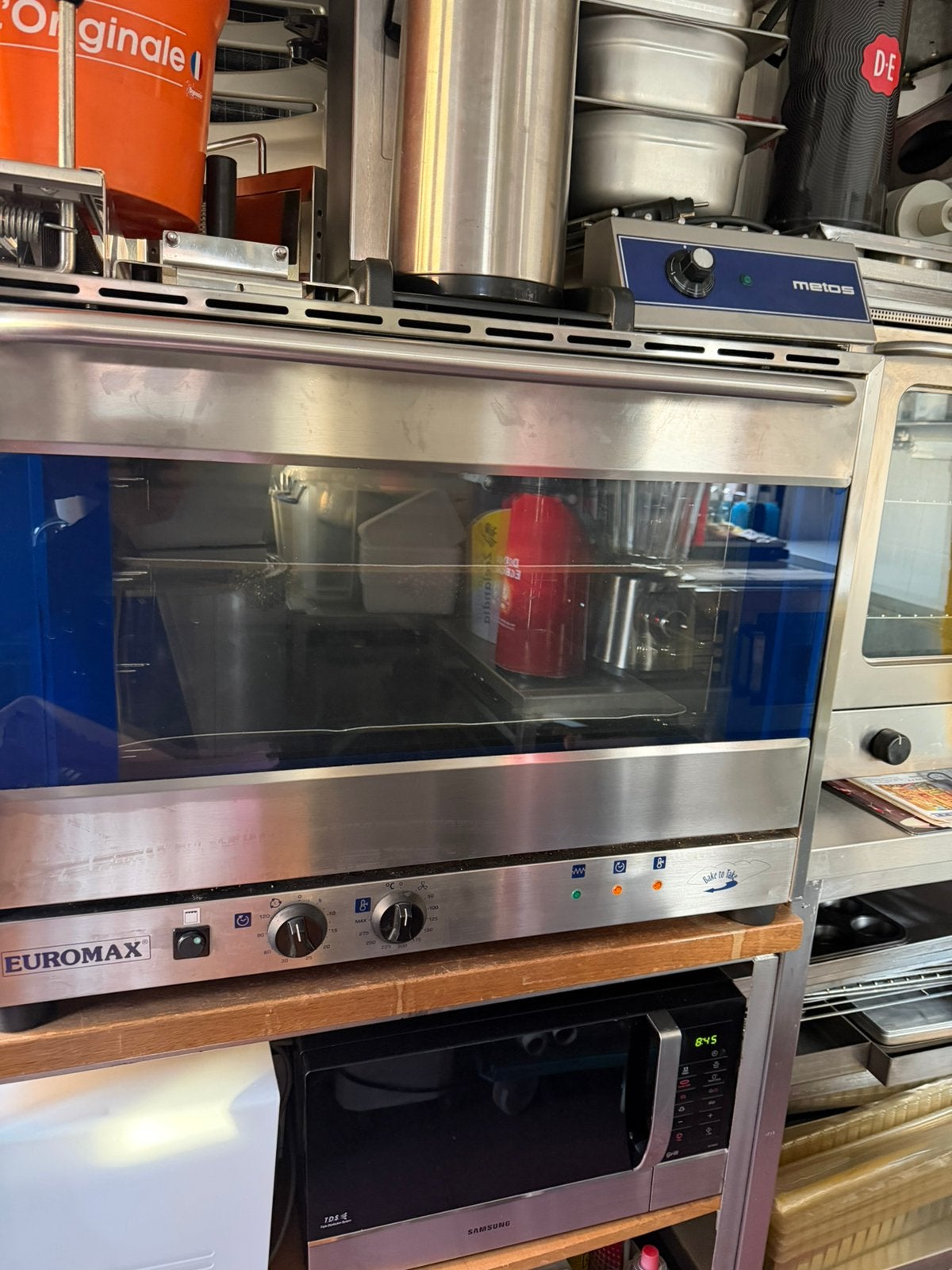 Professionele oven euromax, Ophalen, Gebruikt, Ovens, Microgolfovens en Steamers