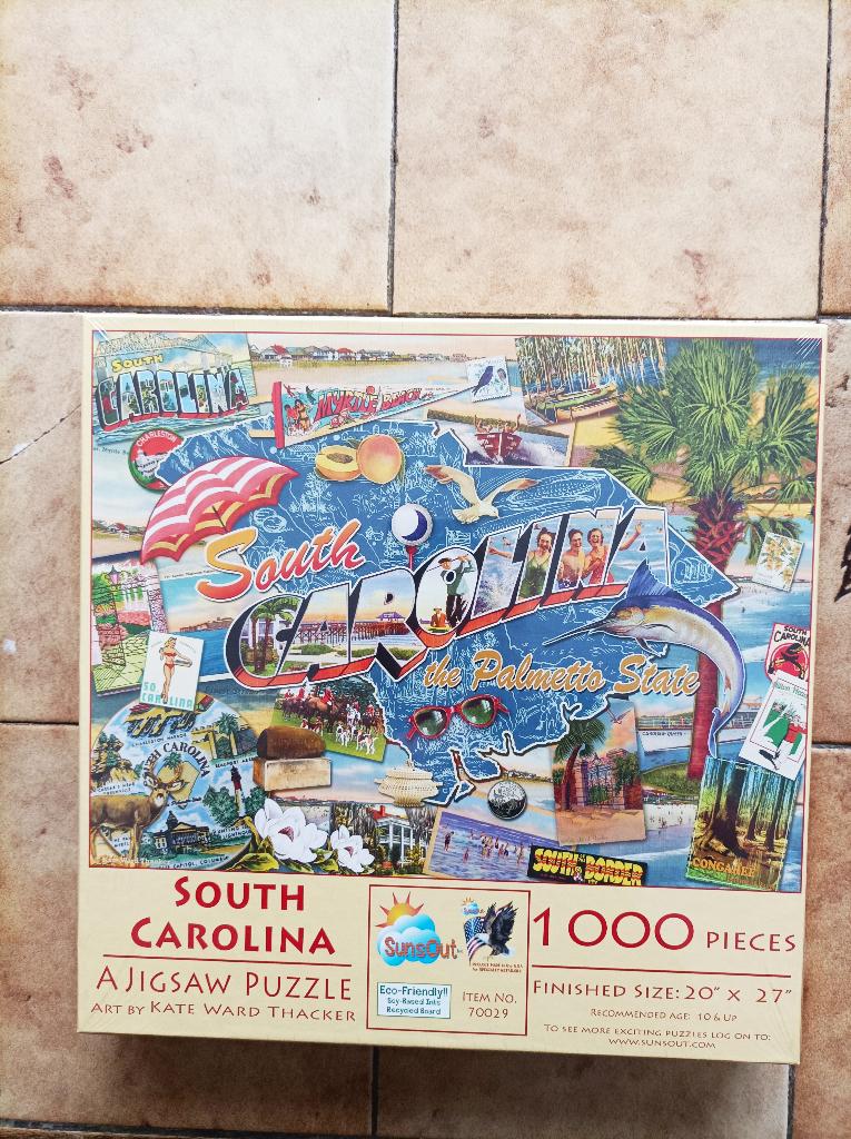 Puzzle Sunsout 1000 pièces, Enlèvement ou Envoi, 500 à 1500 pièces, Comme neuf, Puzzle