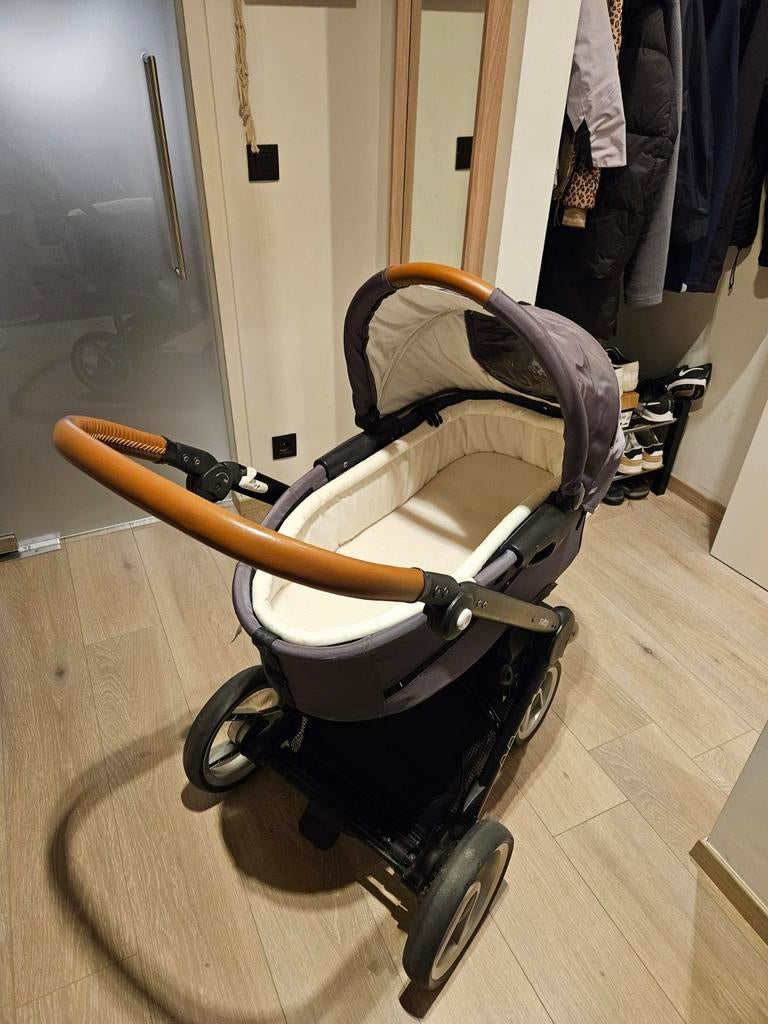 Mutsy Evo 3-in-1 kinderwagen + accessoires, Ophalen, Kinderwagen, Maxi-Cosi, Verstelbare duwstang