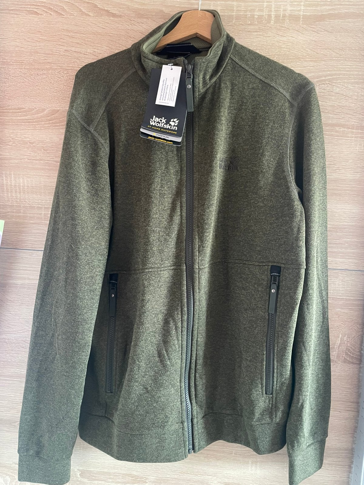 Jack Wolfskin vest, Ophalen, Nieuw, Maat 52/54 (L), Groen