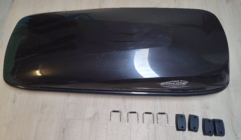 Coffre de toit 390L Norauto Bermude Aerodesign, Enlèvement, Utilisé