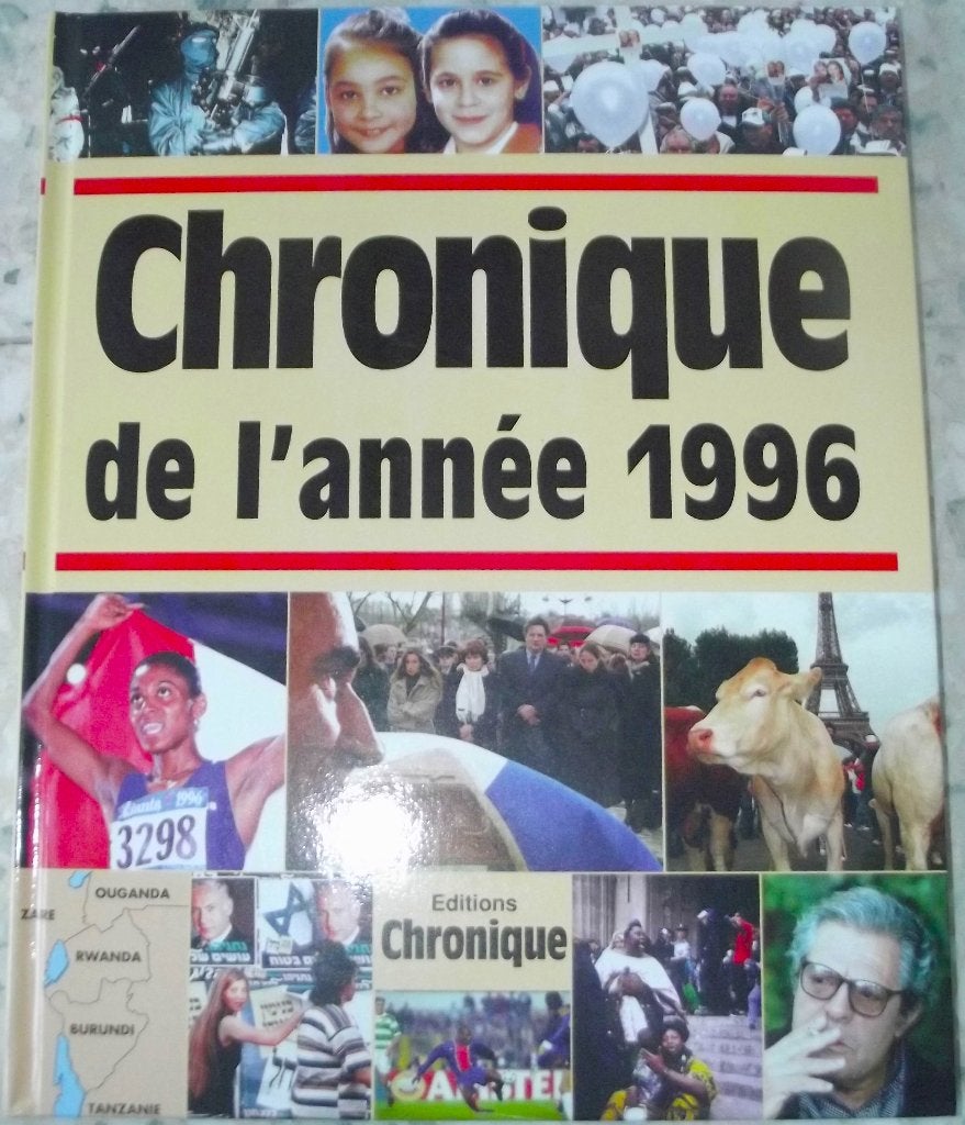 Livre Chronique de l'Année 1996, Enlèvement ou Envoi, Comme neuf