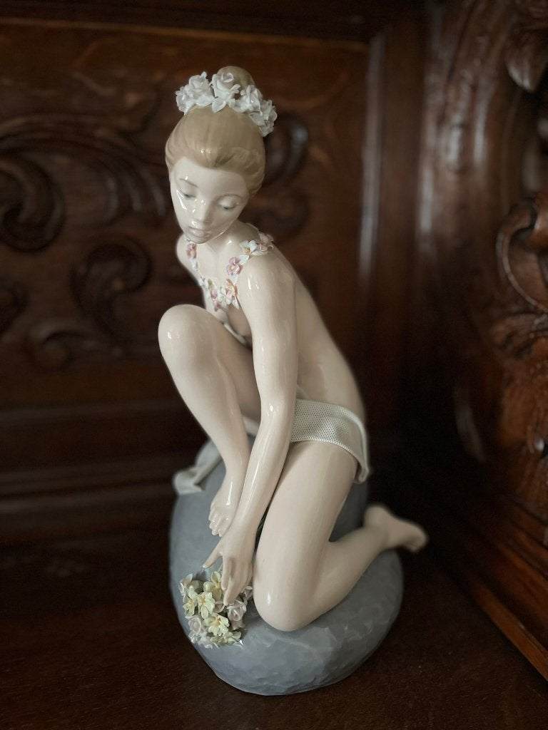 Beeldje LLadro, Spaans porselein, Ophalen