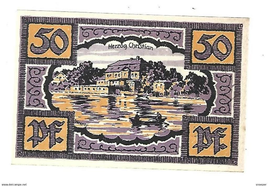 notgeld Merseburg 50 pfennig 884.1/g, Postzegels en Munten, Verzenden, Duitsland, Los biljet