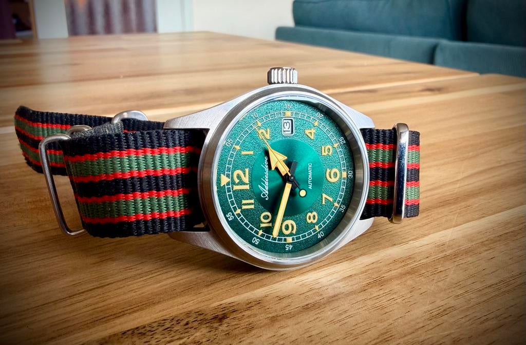 Addiesdive ad2055 « alpinist » auto NH35, Enlèvement, Acier