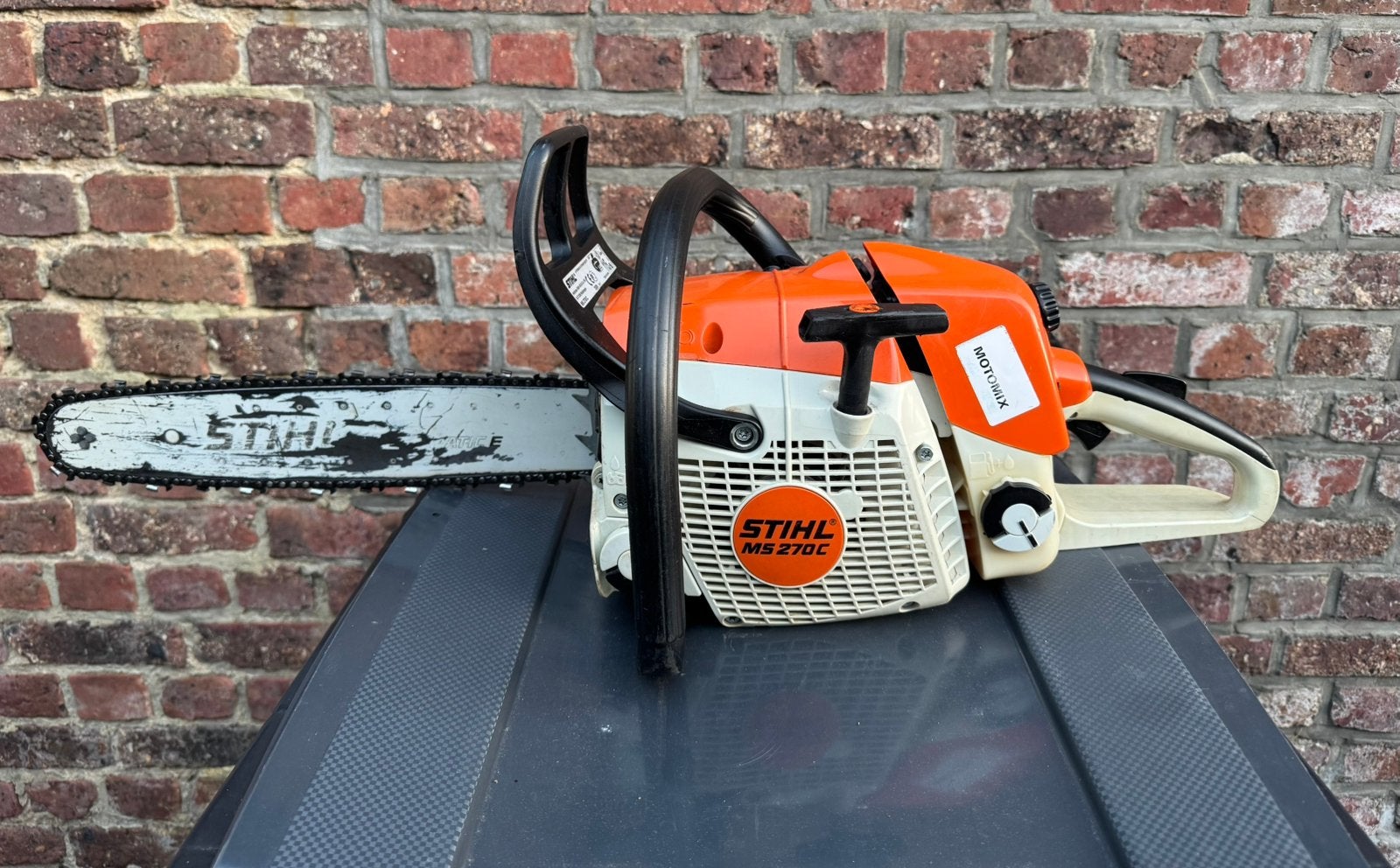 Stihl MS 270C kettingzaag, Ophalen, Gebruikt