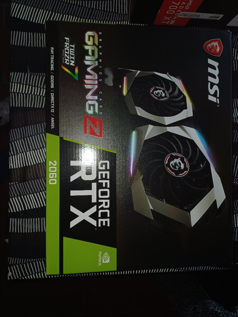 Carte graphique MSI GeForce RTX 2060 Gaming X 6 Go GDDR6, Computers en Software, Videokaarten, Ophalen, PCI-Express 3, Gebruikt