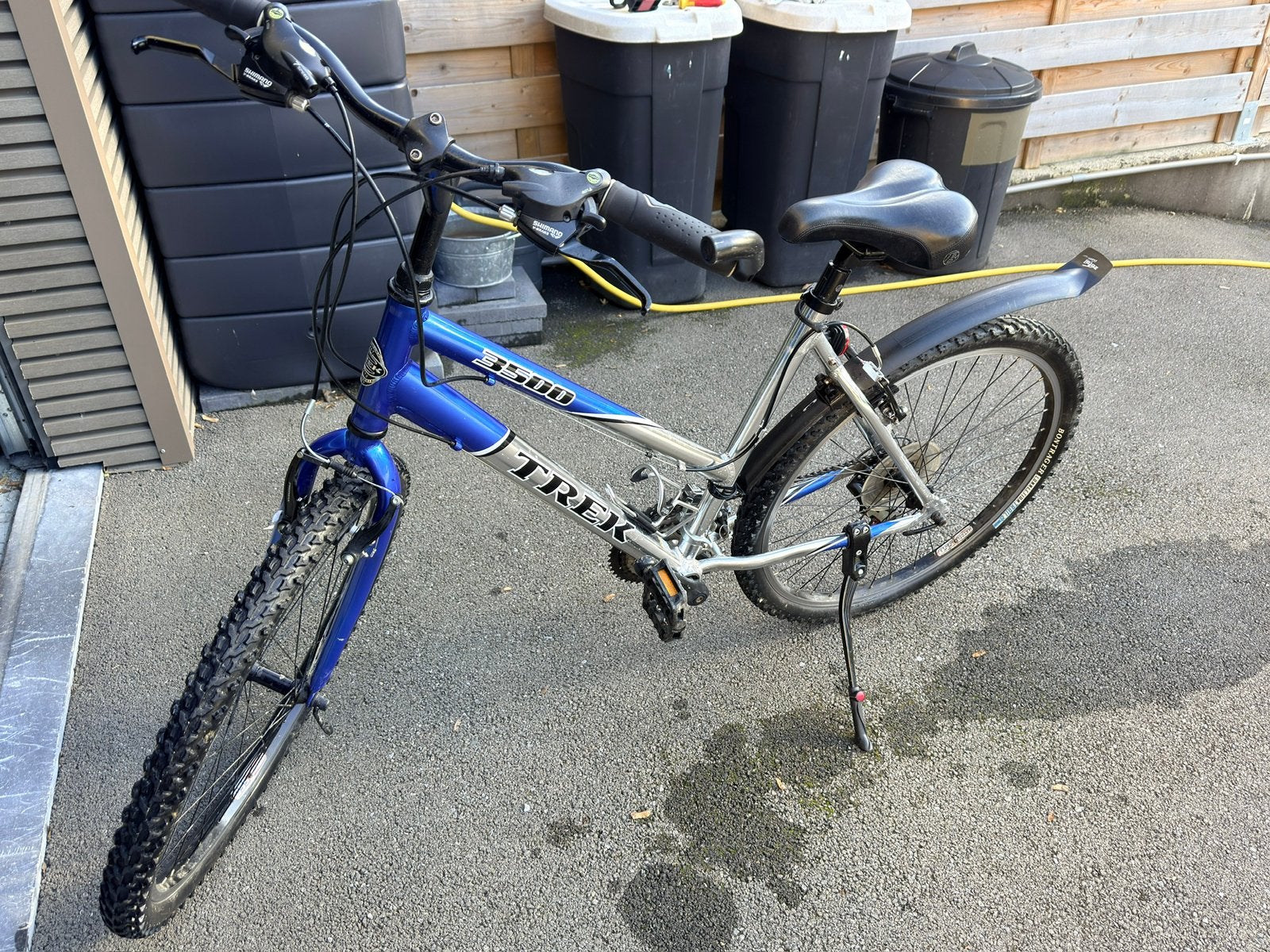 VTT TREK 3500  + un jeu de roue semi-slick, Vélos & Vélomoteurs, Enlèvement, Utilisé, Plus de 20 vitesses, Frein sur jante